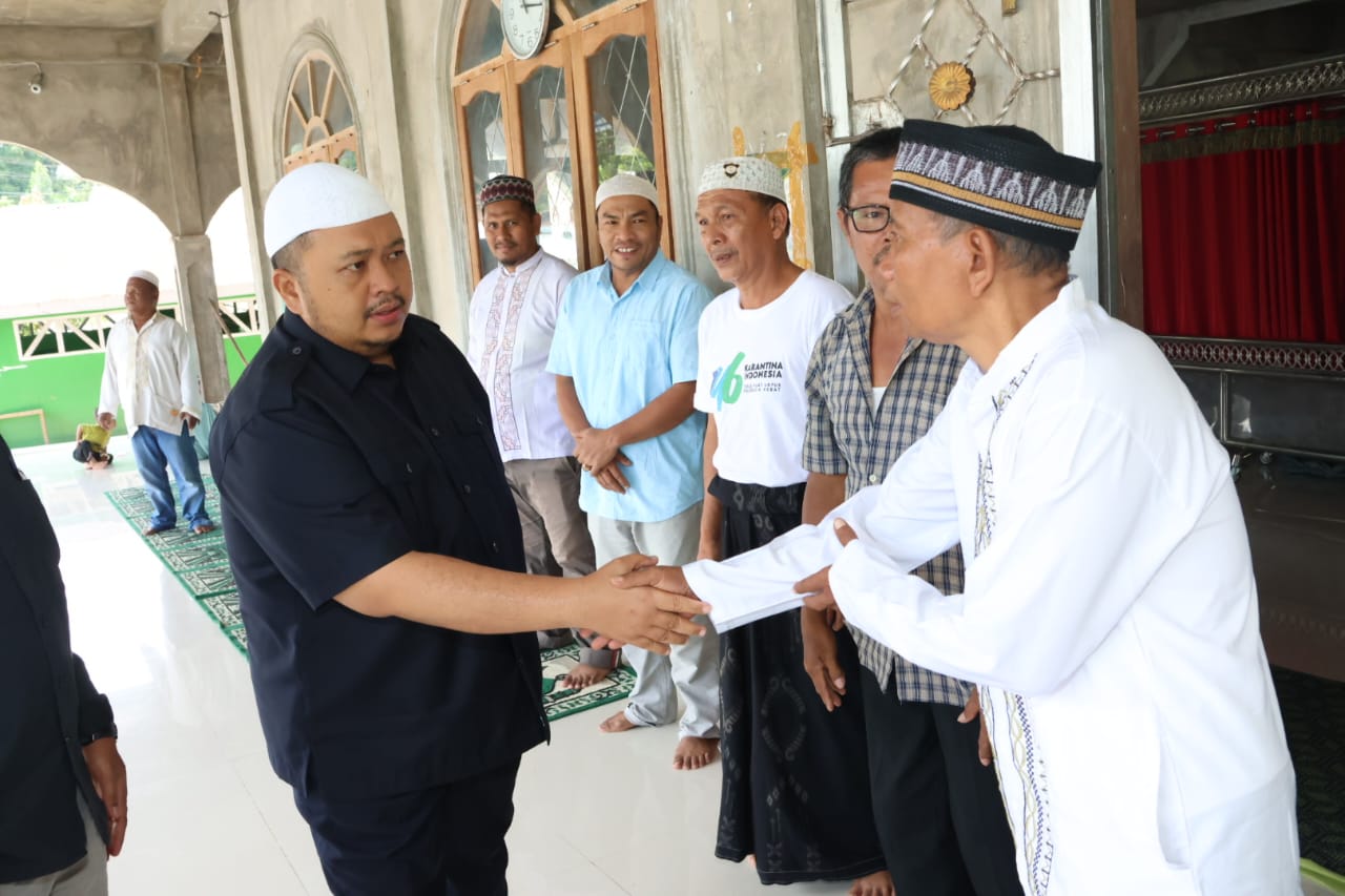 Bupati Tapsel Silaturahmi bersama masyarakat Tano Tombangan Angkola