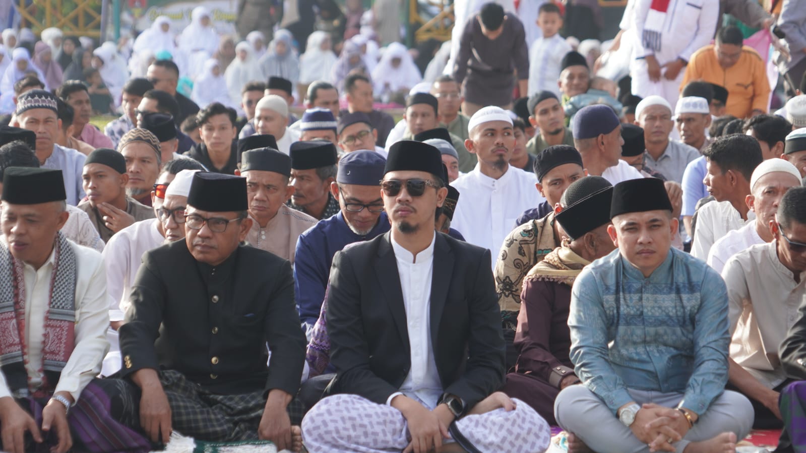 Shalat Idul Fitri 1445 H di Lapangan Kantin Bukittinggi, Tabungan Utsman dan Rumah Tahfiz Diapresiasi