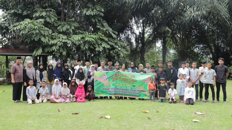 30 Orang Anak Yatim Piatu di Kota Payakumbuh Mendapatkan Bantuan Sosial dari IJP