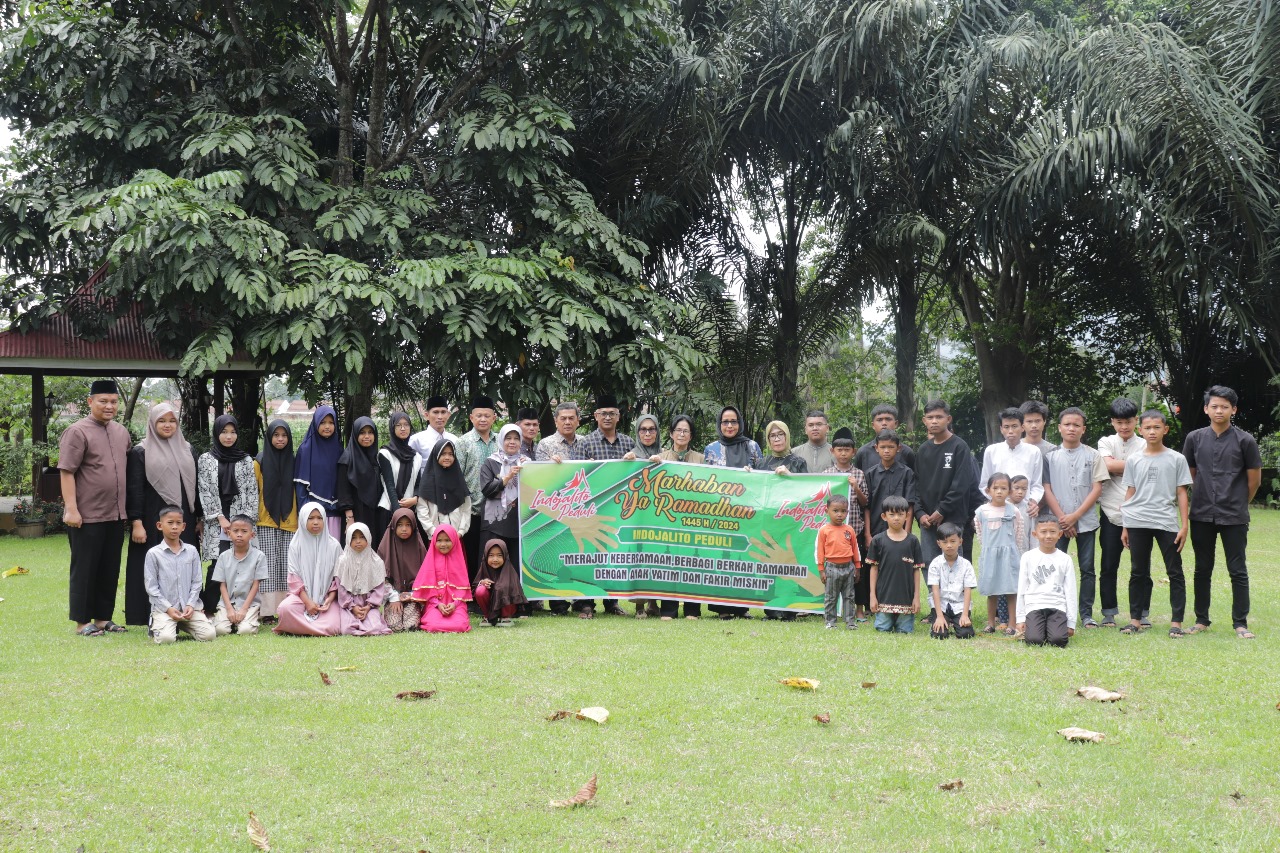 30 Orang Anak Yatim Piatu di Kota Payakumbuh Mendapatkan Bantuan Sosial dari IJP