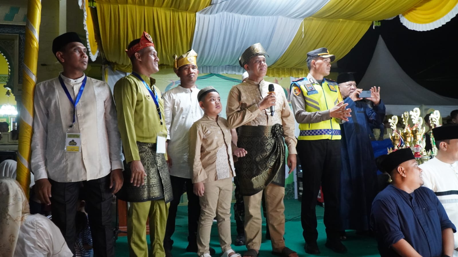 Dilepas Pj Bupati Langkat, Faisal Hasrimy Berkomitmen Festival Beduk Takbir Tanjung Pura Jadi Event Tahunan Pemkab Langkat