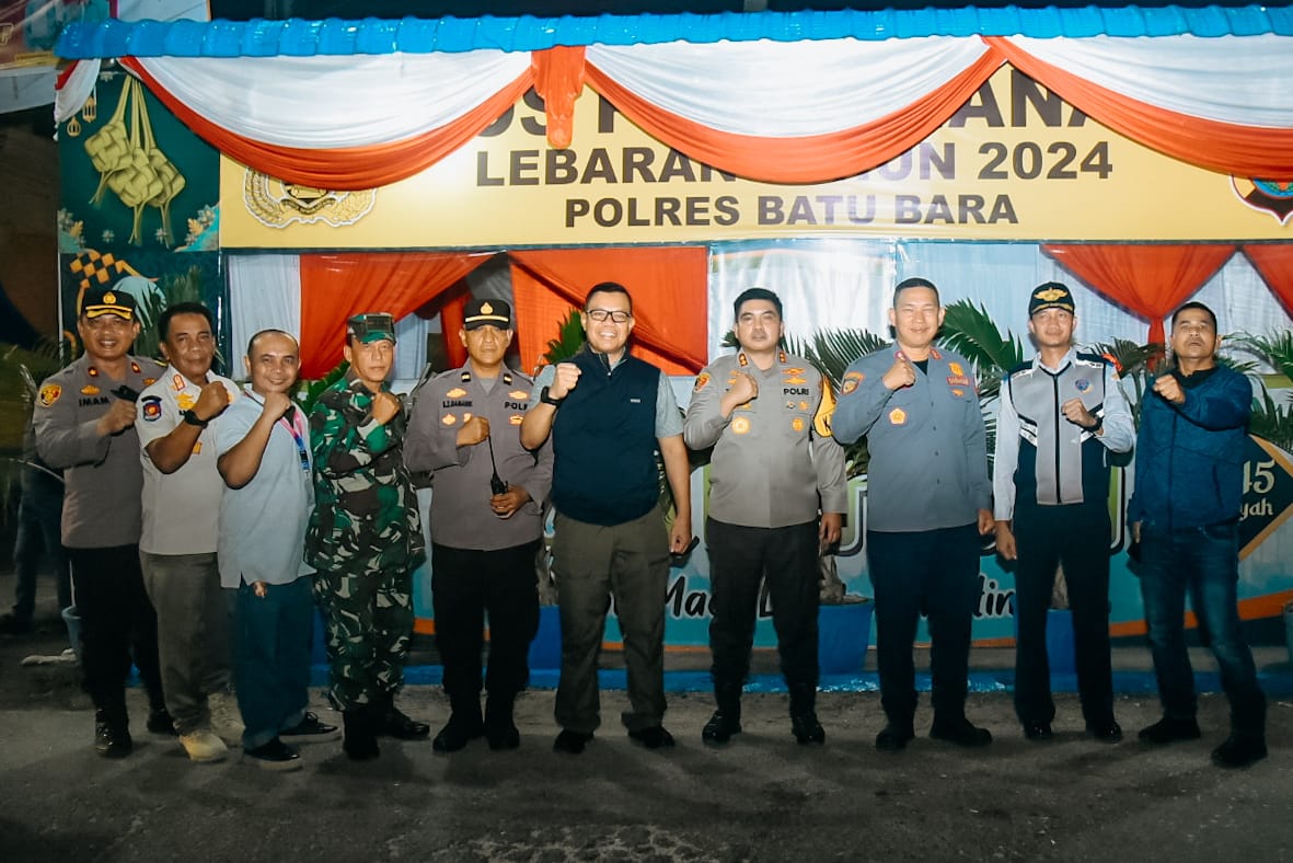 Pj. Bupati Batu Bara Cek Pospam dan Posyan, Pastikan Keamanan Arus Mudik Lebaran
