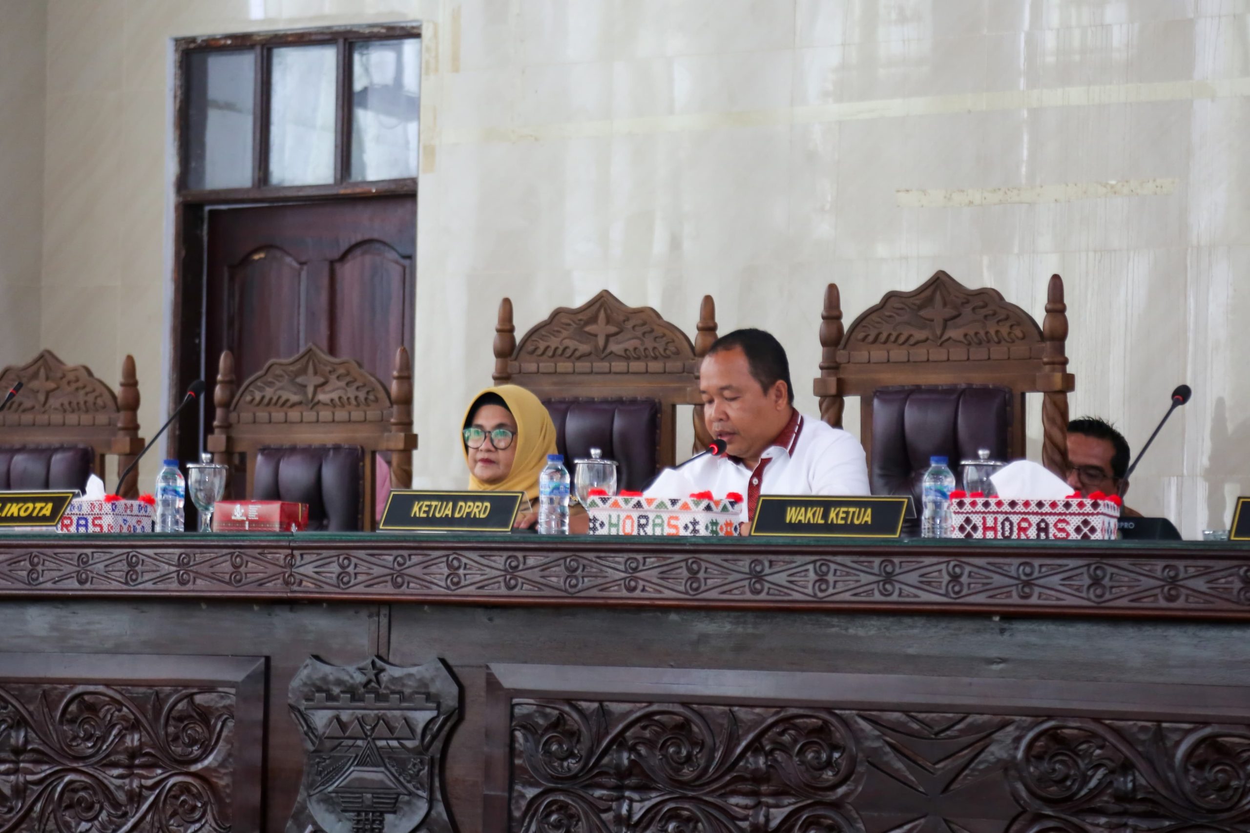 Wali Kota Susanti Hadiri Penyampaian Pemandangan Umum Fraksi DPRD Atas LKPj Wali Kota Pematangsiantar TA 2023