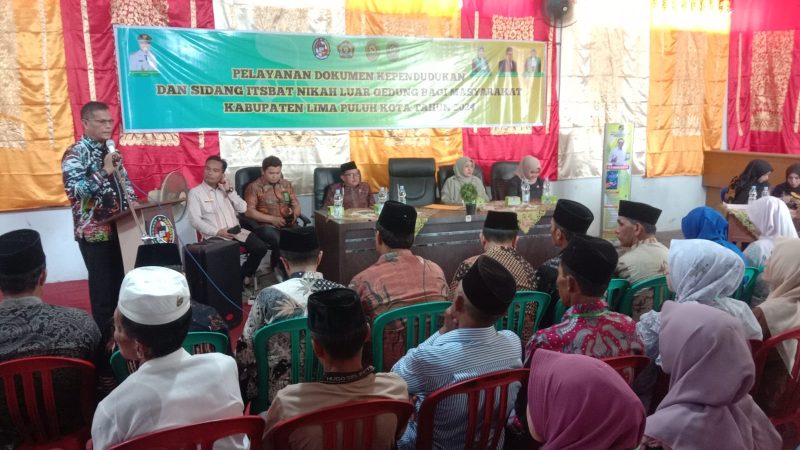 36 Pasangan di Kecamatan Mungka Lakukan Sidang Itsbat Nikah