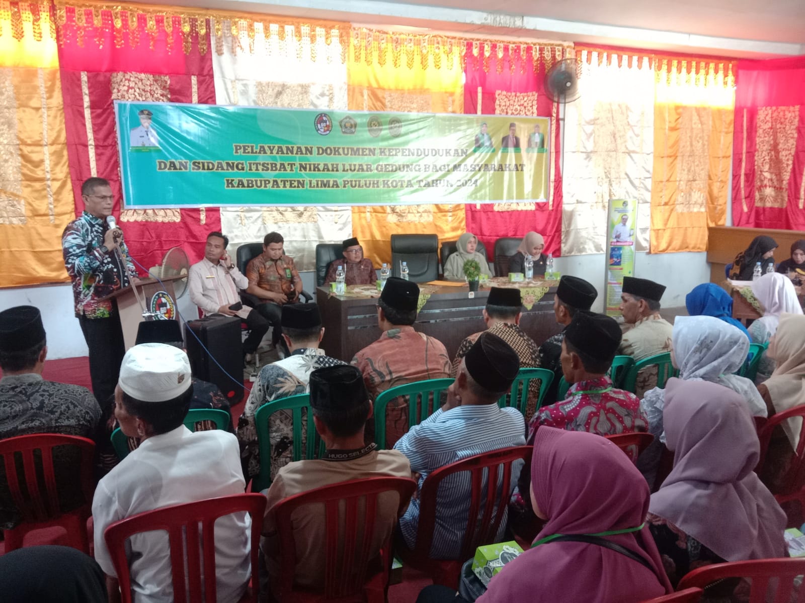 36 Pasangan di Kecamatan Mungka Lakukan Sidang Itsbat Nikah