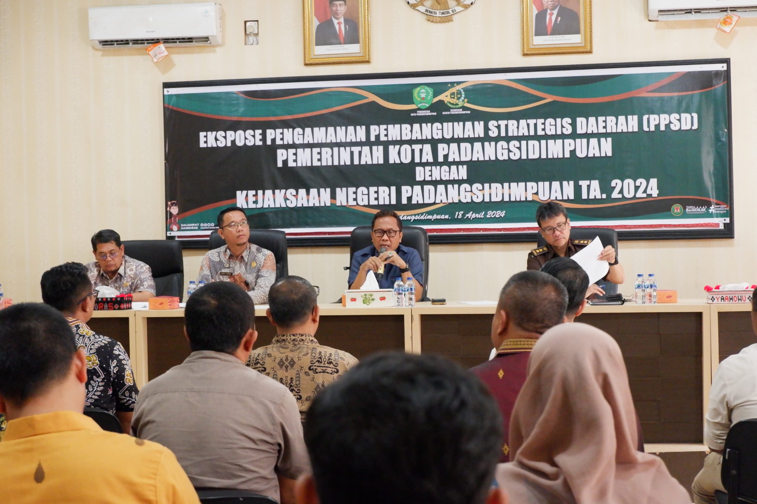 Plt Sekda Kota Padangsidimpuan Ikuti Ekspose Kegiatan PPSD