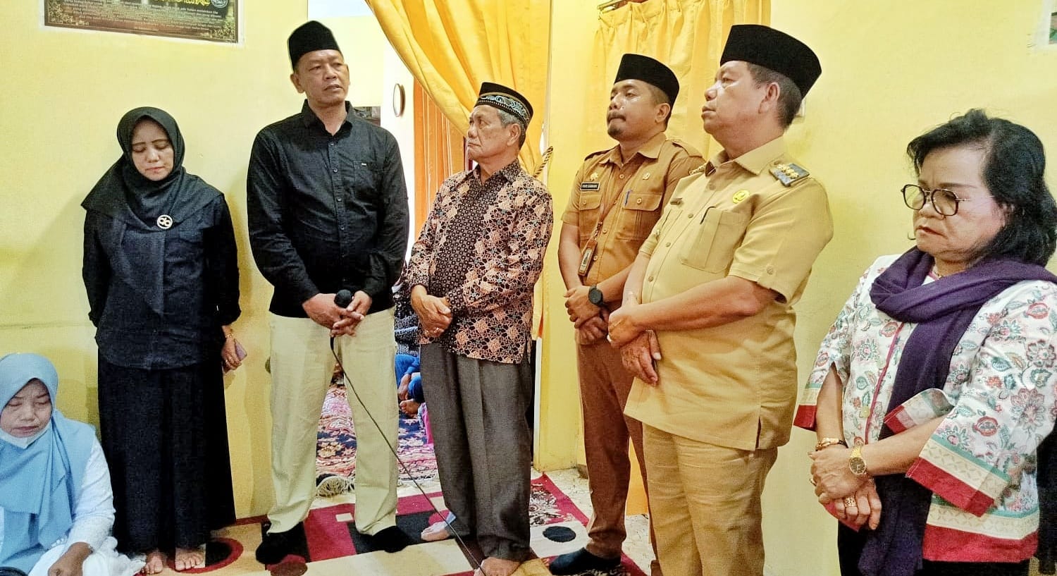 Bupati Simalungun Sampaikan Belasungkawa kepada Almh Rubiati