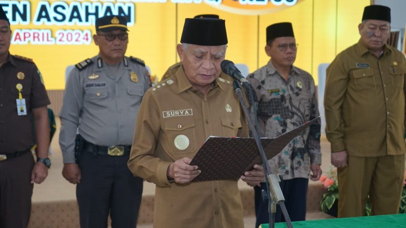Bai’at dan Pelantikan Dewan Hakim MTQ ke 55 Kabupaten Asahan