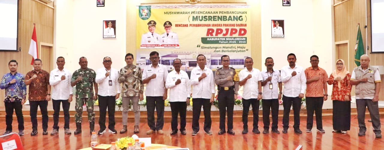 Pemkab Simalungun Gelar Musrenbang RPJPD Tahun 2025-2045