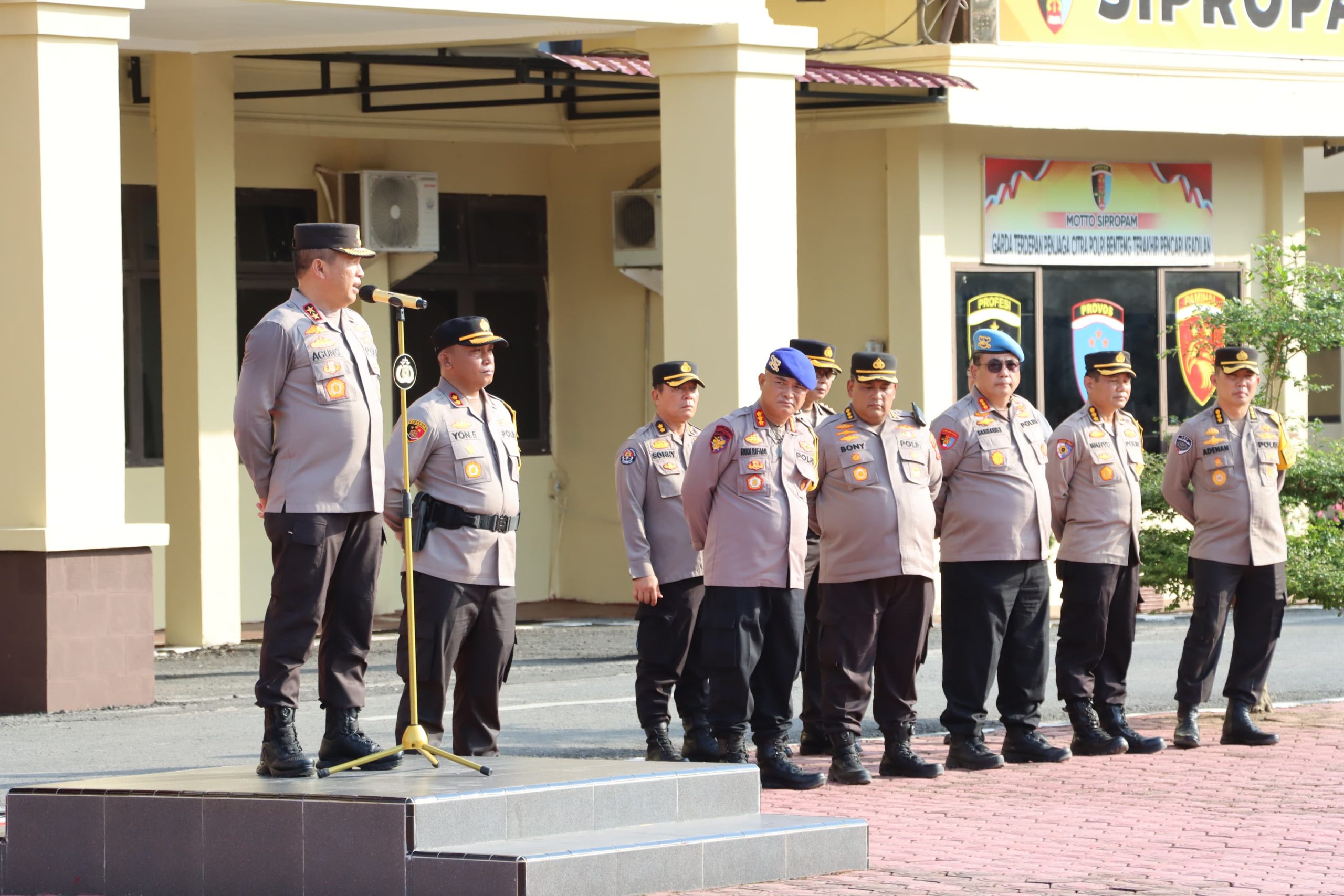 Kunker Kapoldasu Kapolres Tanjung Balai : Tuntaskan Setiap Laporan Dengan Maksimal