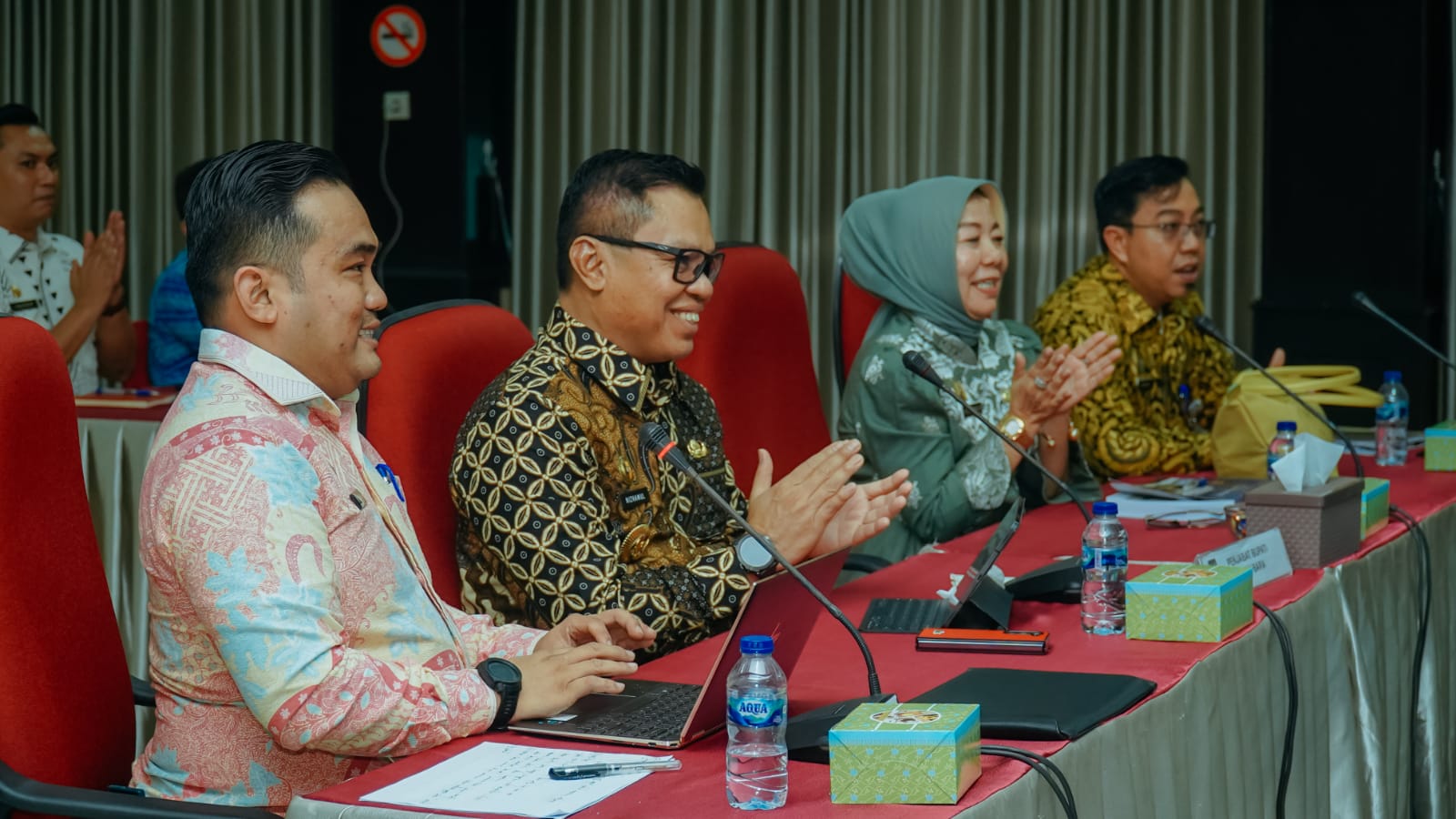 Pj. Bupati Nizhamul Hadiri Rapat Kordinasi Tentang Evaluasi Kinerja Triwulan, Kemendagri Apresiasi Pengendalian Inflasi di Batu Bara