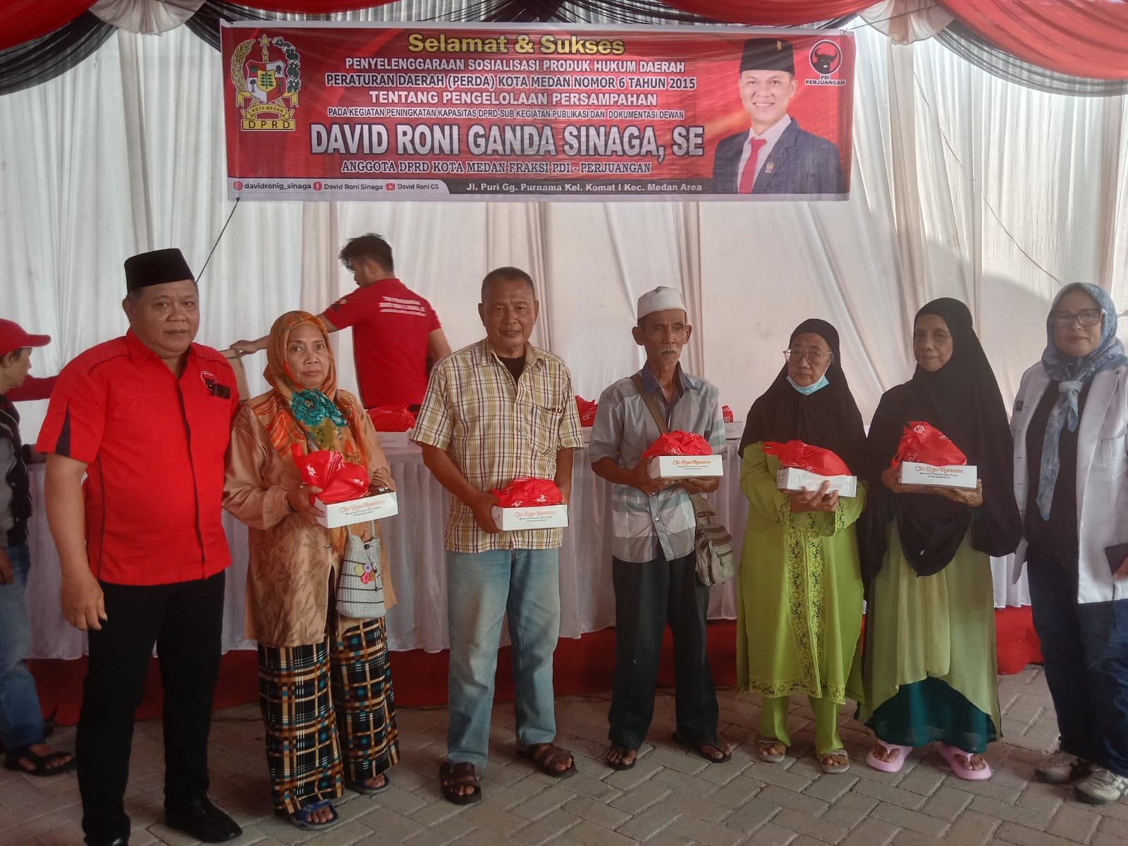 Masyarakat Komat I Tolak Kenaikan Retribusi Sampah, David Roni: Keluhan Ini Akan Disampaikan Kepada Pimpinan Dewan
