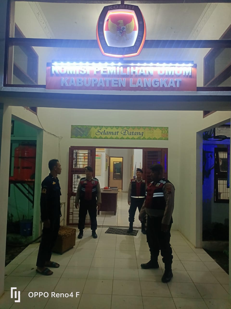 Sat Samapta Polres Langkat Polda Sumut Laksanakan Patroli Gabungan