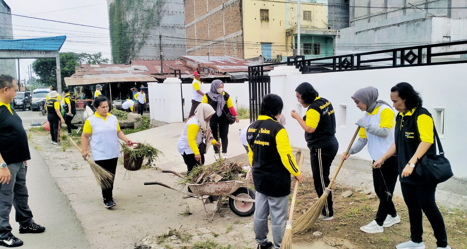 ASN Pemkab Simalungun, Forkopimda dan Masyarakat Kecamatan Bandar Marharoan Bolon