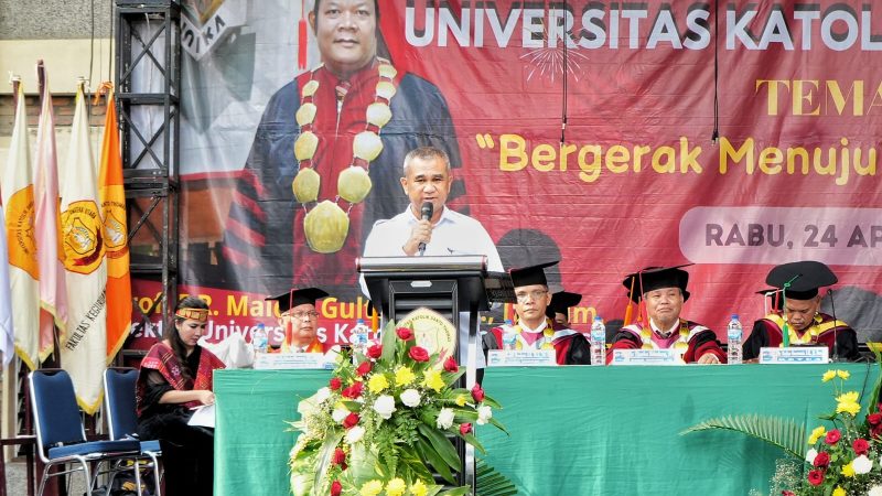 Ucapkan Selamat Dies Natalis ke-40 UNIKA Santo Thomas, Wali Kota Medan Berharap Semakin Melahirkan Prestasi Membanggakan
