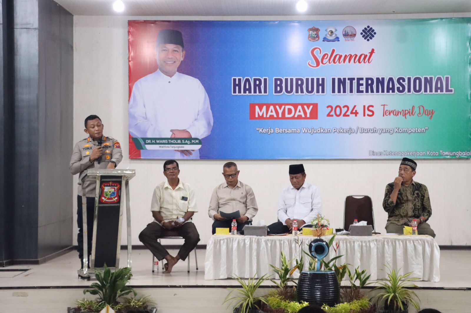Polres Tanjung Balai Turunkan 142 Personel Pengamanan MayDay
