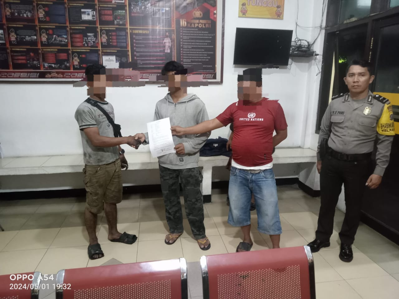 Polsek Siantar Utara Selesaikan Perkara Penganiayaan Lewat Mediasi