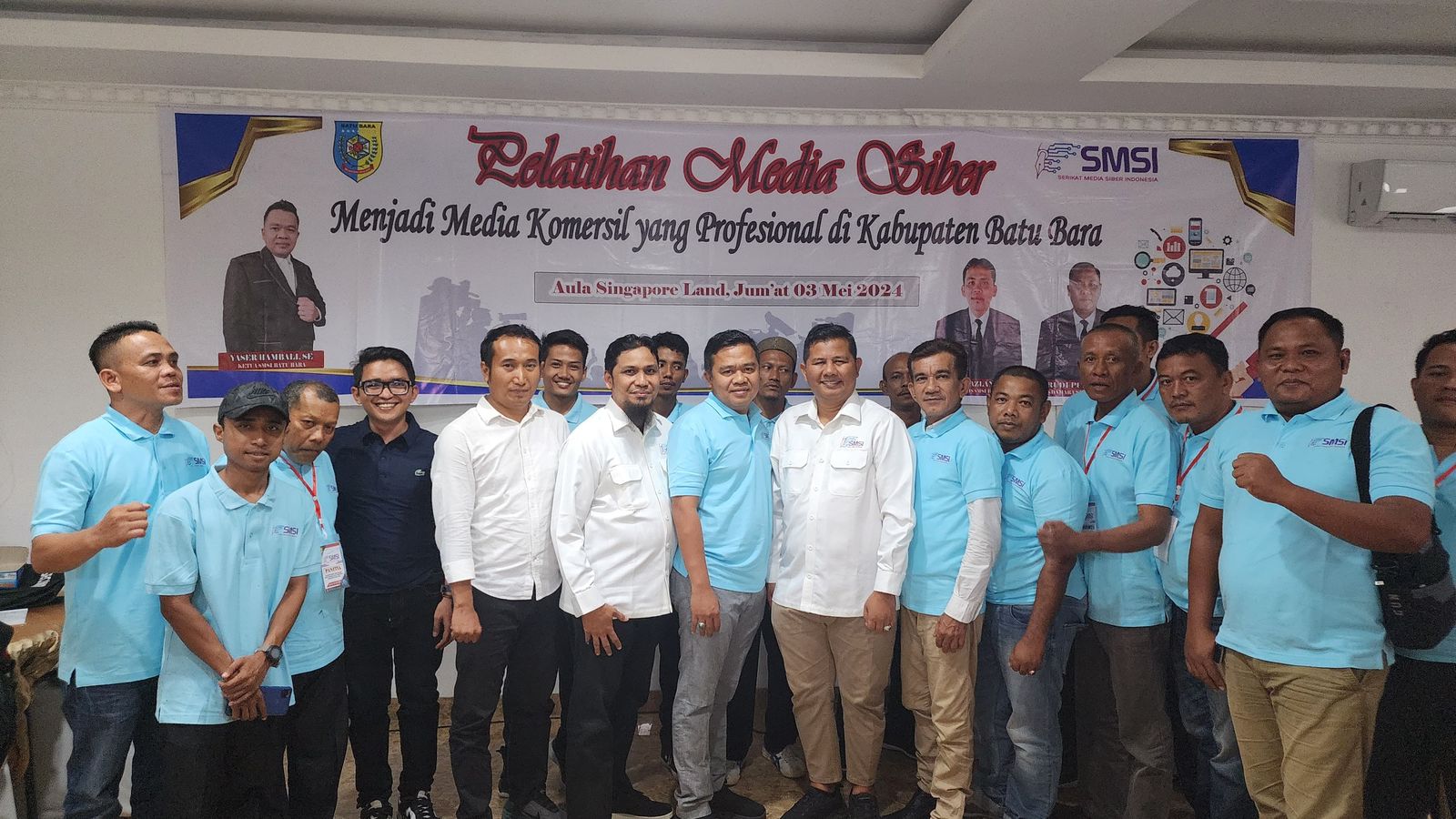 SMSI Batu Bara Gelar Pelatihan Media Siber Komersil yang Profesional