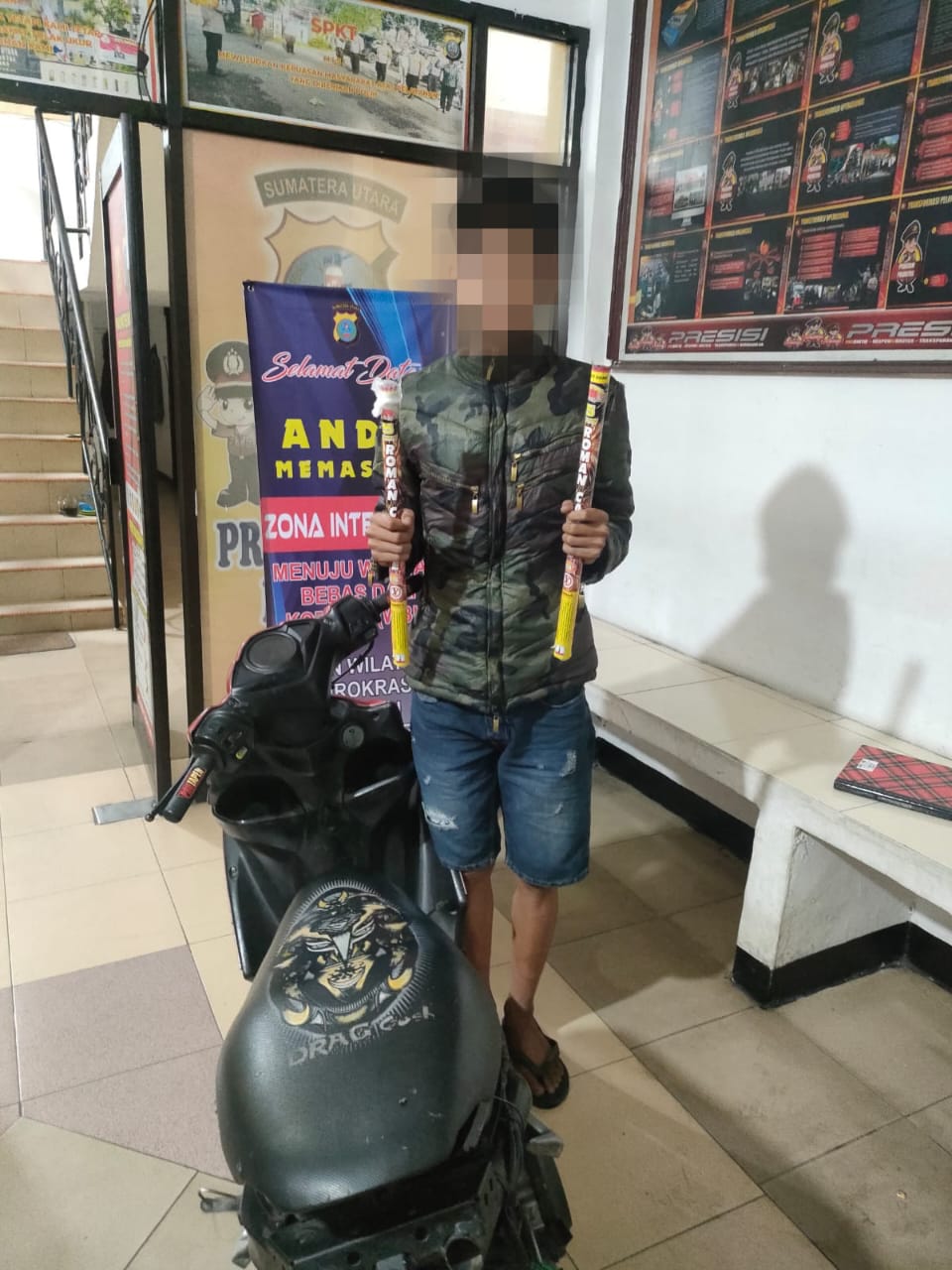 Polsek Siantar Utara Gagalkan Aksi Tawuran Remaja di Simpang Apil Dayok Mirah