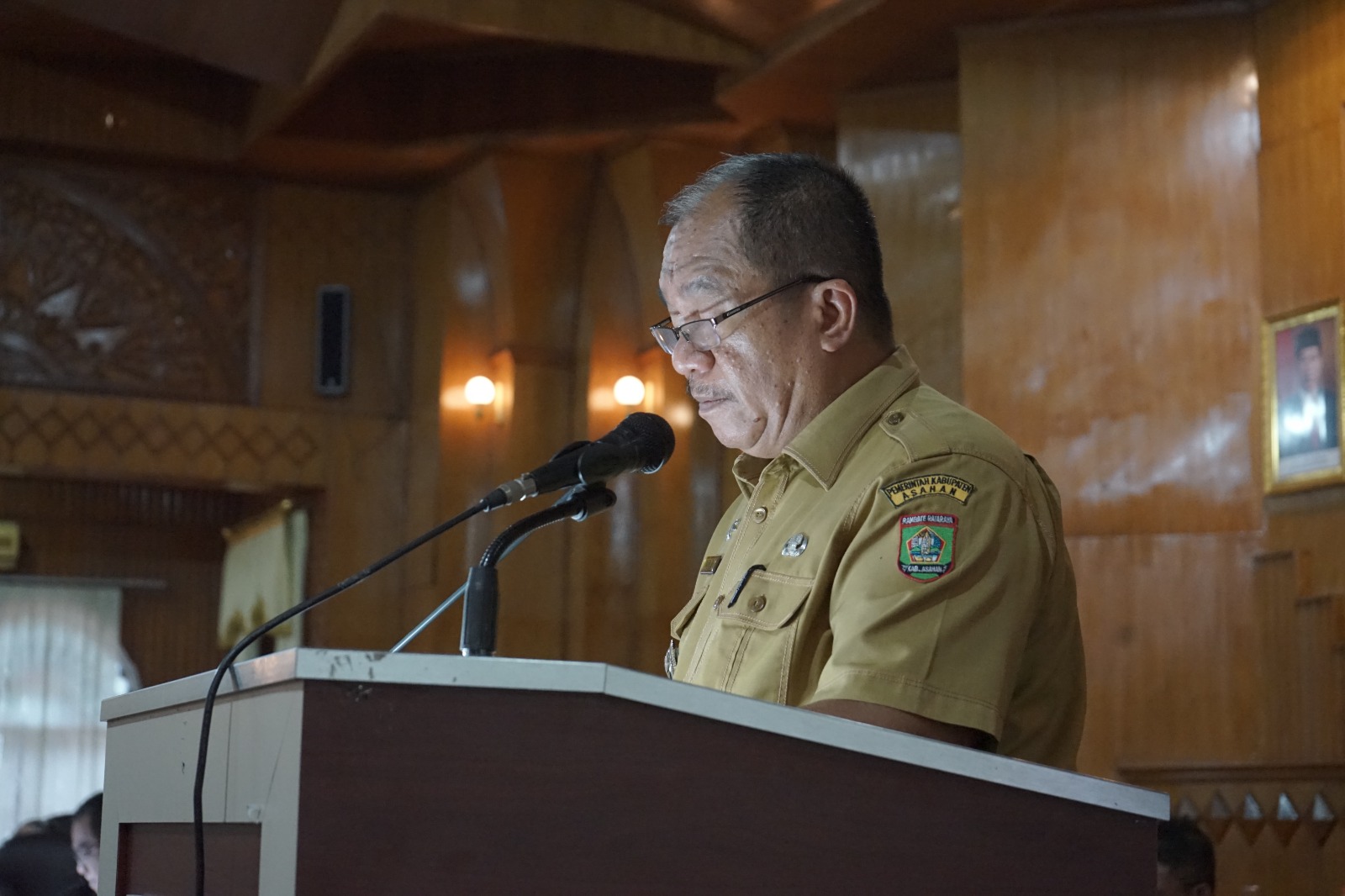 Rapat Paripurna DPRD, Penyampaian Rekomendasi DPRD terhadap LKPJ Bupati Asahan