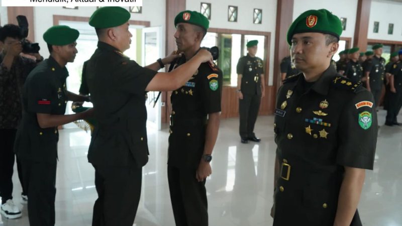 Danrem 012/TU : Jabatan, Amanah Yang Harus Dipertanggungjawabkan