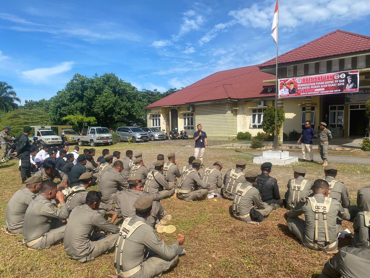 BPJS Ketenagakerjaan Meulaboh Sosialisasi Manfaat Program BPJamsostek Kepada Anggota Satpol-PP dan WH Abdya