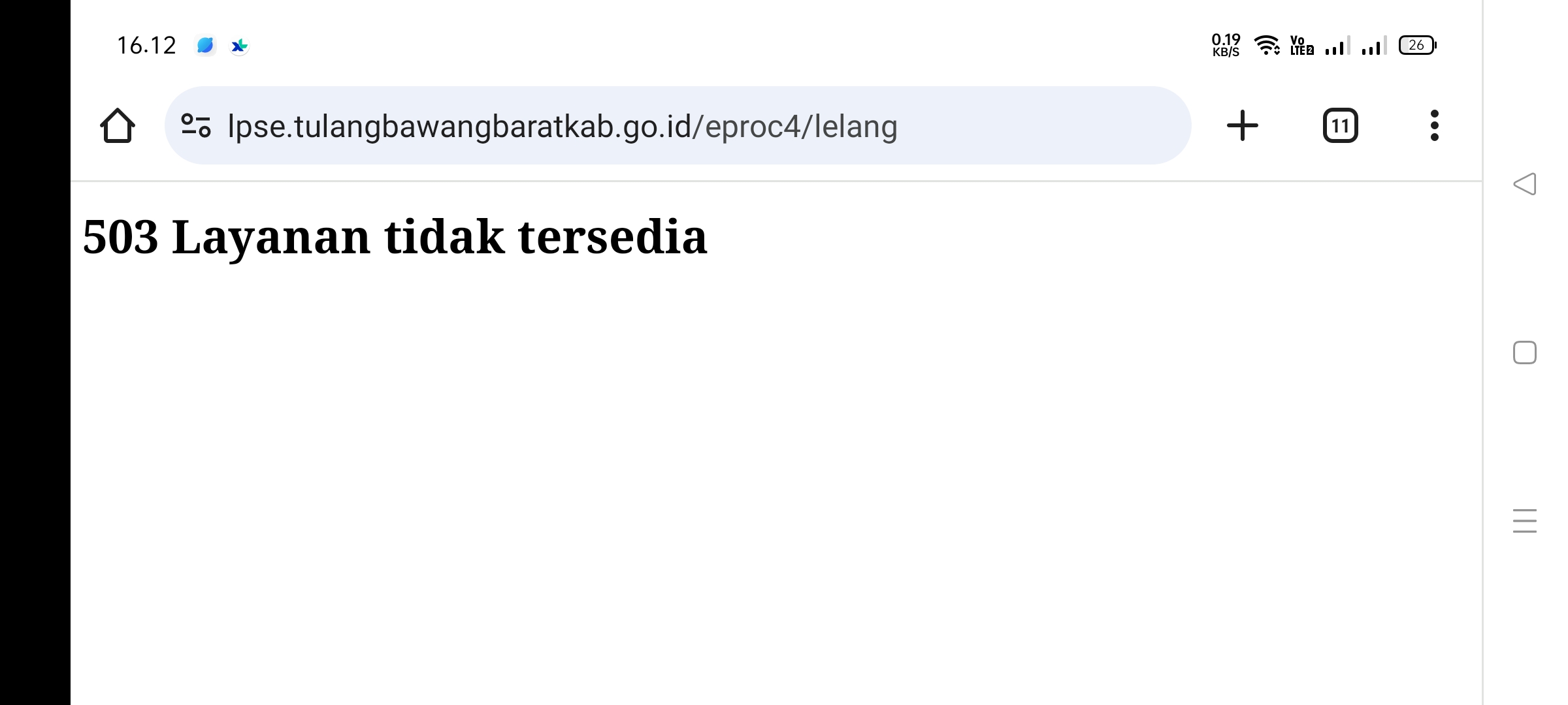 Paket Proyek di Dinas PUPR Tubaba Bakal Tender Ulang