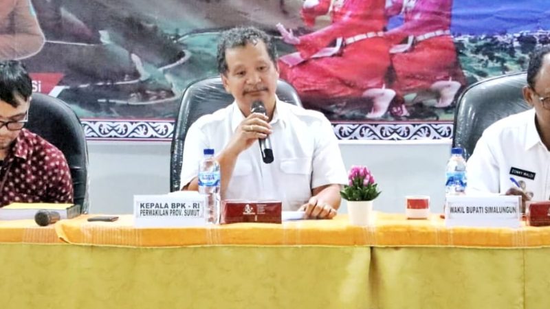 Wakil Bupati Simalungun Hadiri Exit Meeting BPK RI Pemeriksaan Terperinci LKPD TA 2023