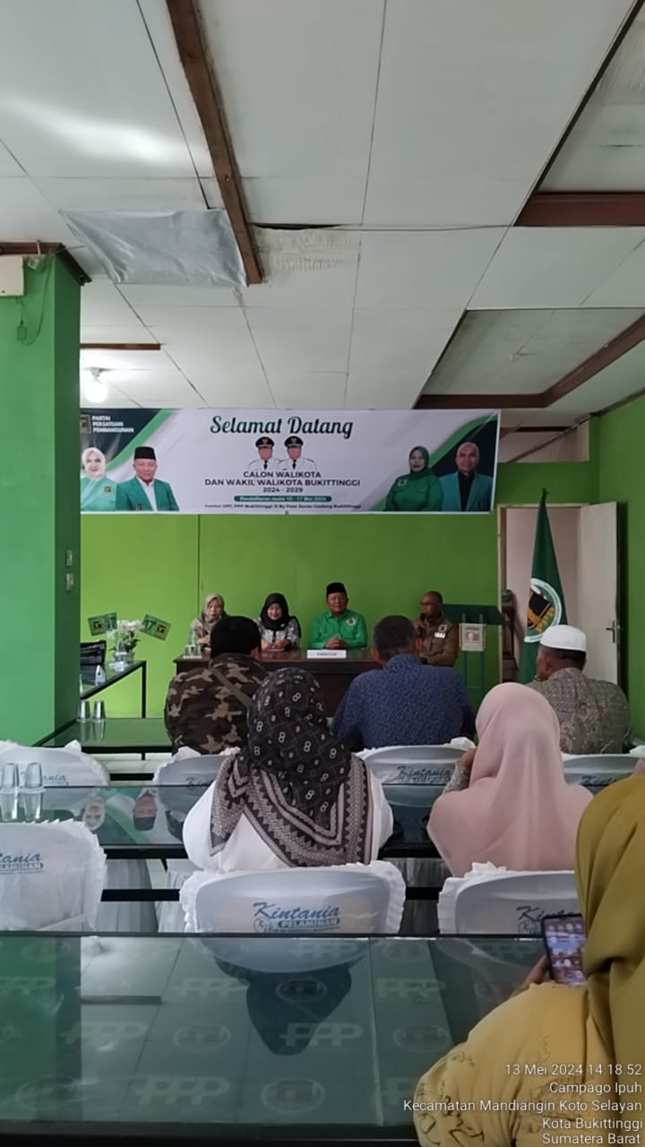 Ketua PPP Bukittinggi Berikan Apresiasi Tinggi: Satu Satunya Perempuan Tahun Ini