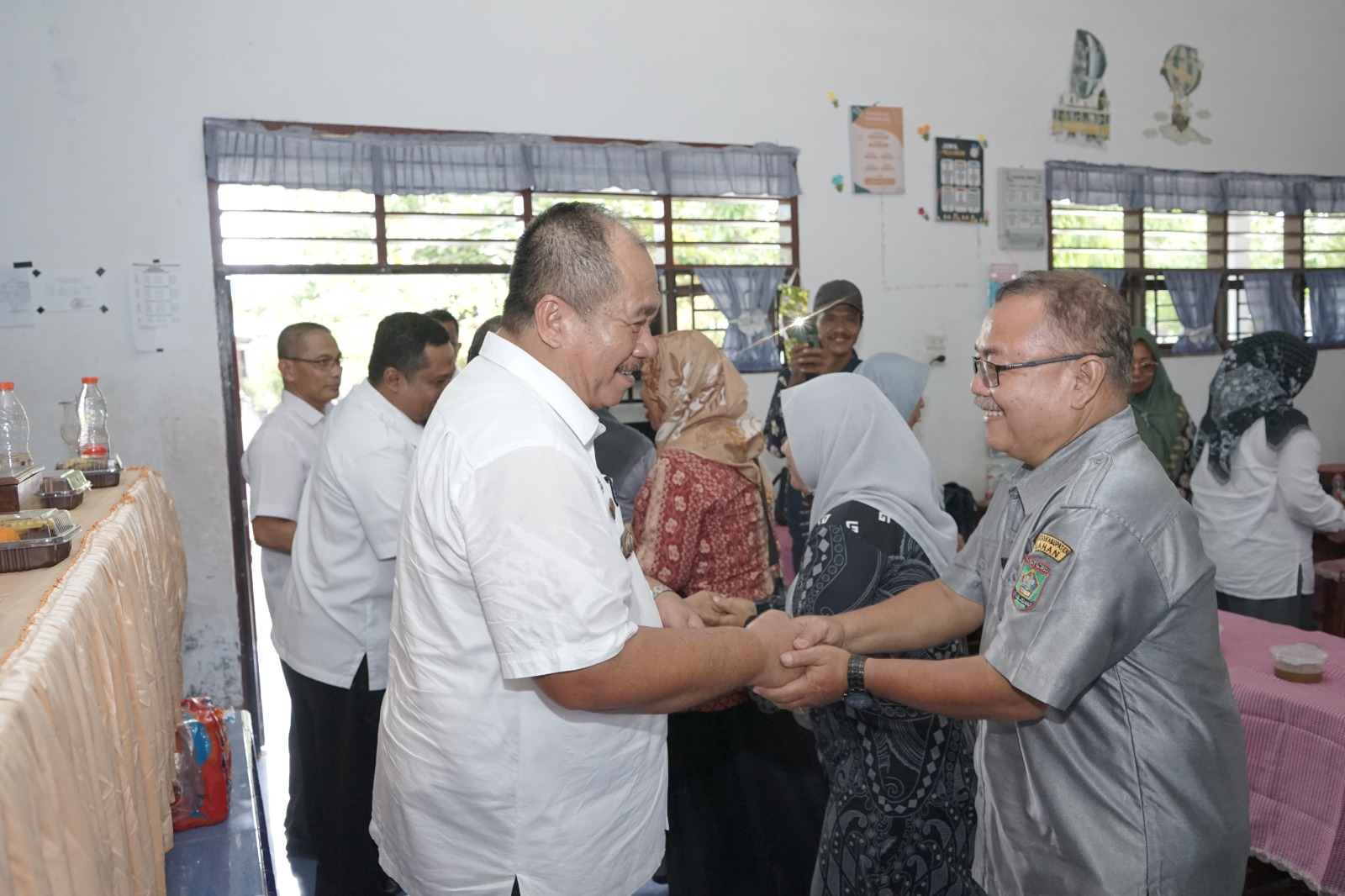 Kepala UPTD SD dan SMP Negeri Dinas Pendidikan Kabupaten Asahan Gelar Halal Bihalal