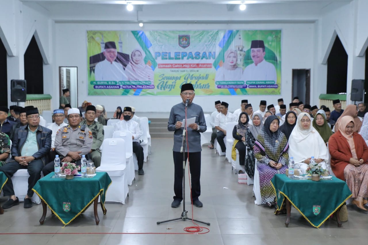 Bupati Asahan Lepas Jama’ah Calon Haji Asal Kabupaten Asahan