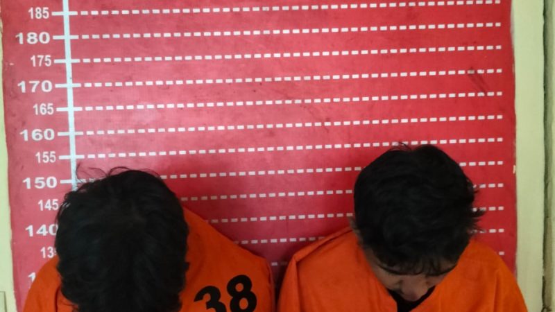 Meresahkan Warga, Dua Pria Anggota Geng Motor Diamankan Polsek Firdaus