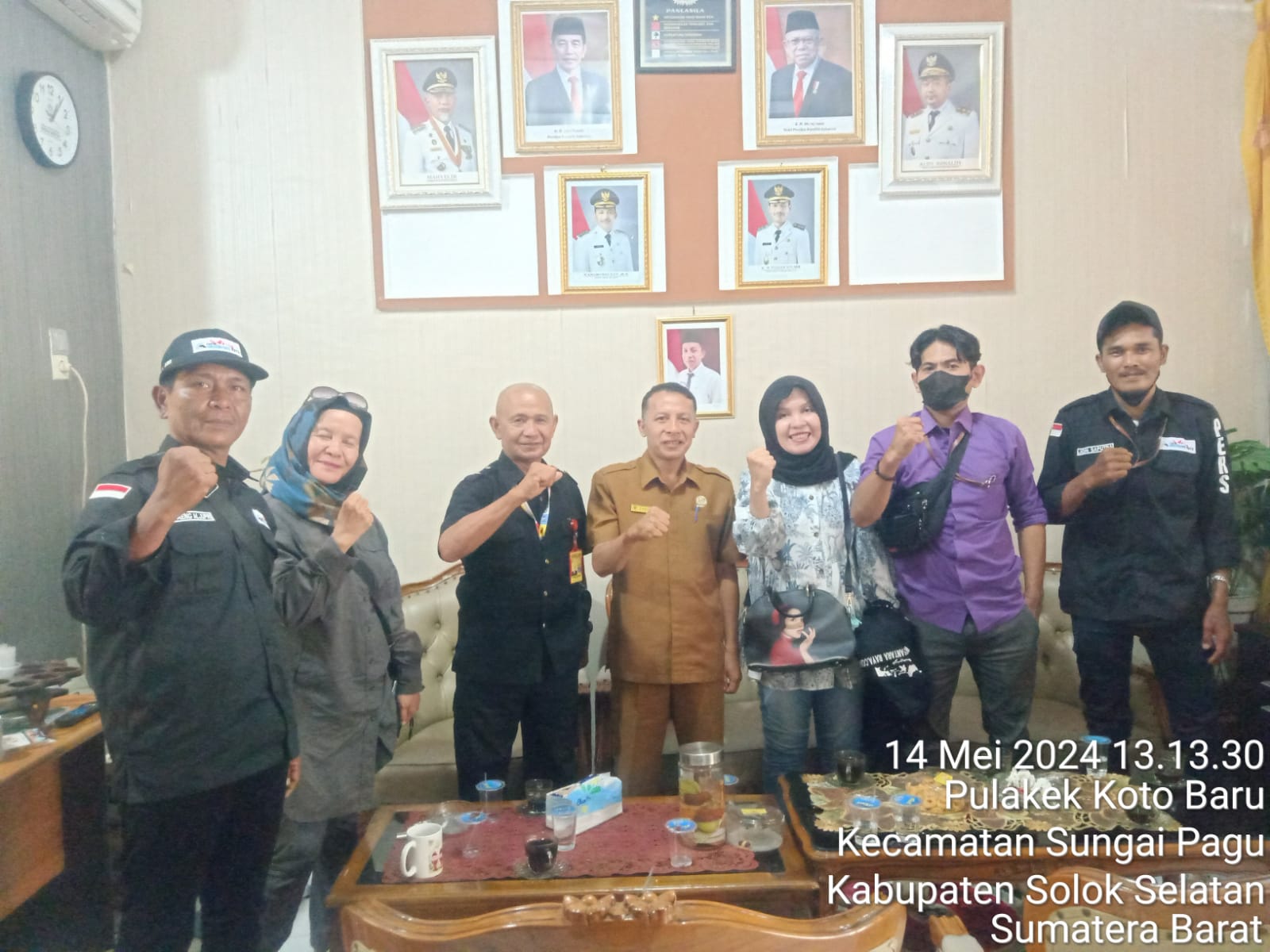 Media Gabungan Gelar Kunker ke SMK N1 Muaro Labuah