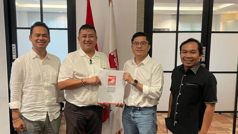 Ketua DPW PSI Sumut Nezar Djoeli si Kuda Hitam yang Optimis pada Pilkada Kota Medan