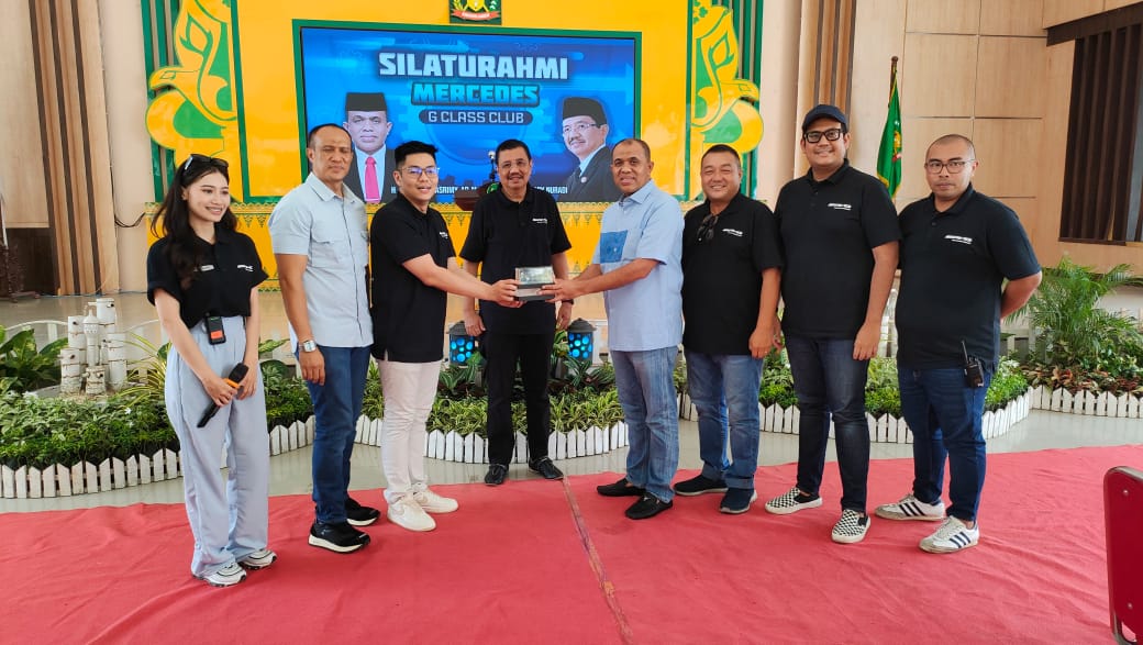 Silaturahmi dengan Pj Bupati Langkat, Mercedes-Benz G Class Club Akan Buat Event DI Objek Wisata Kabupaten Langkat