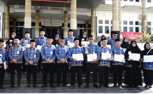 Momentum Harkitnas, Sekda Mie Go Beri Pesan Ke ASN Pangkalpinang Upgrade Kompetensi Diri Untuk Wujudkan Indonesia Emas 2045