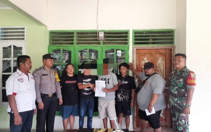 Perkara Penganiayaan di Kelurahan Simarimbun Diselesaikan dengan Mediasi Oleh Polsek Siantar Marihat