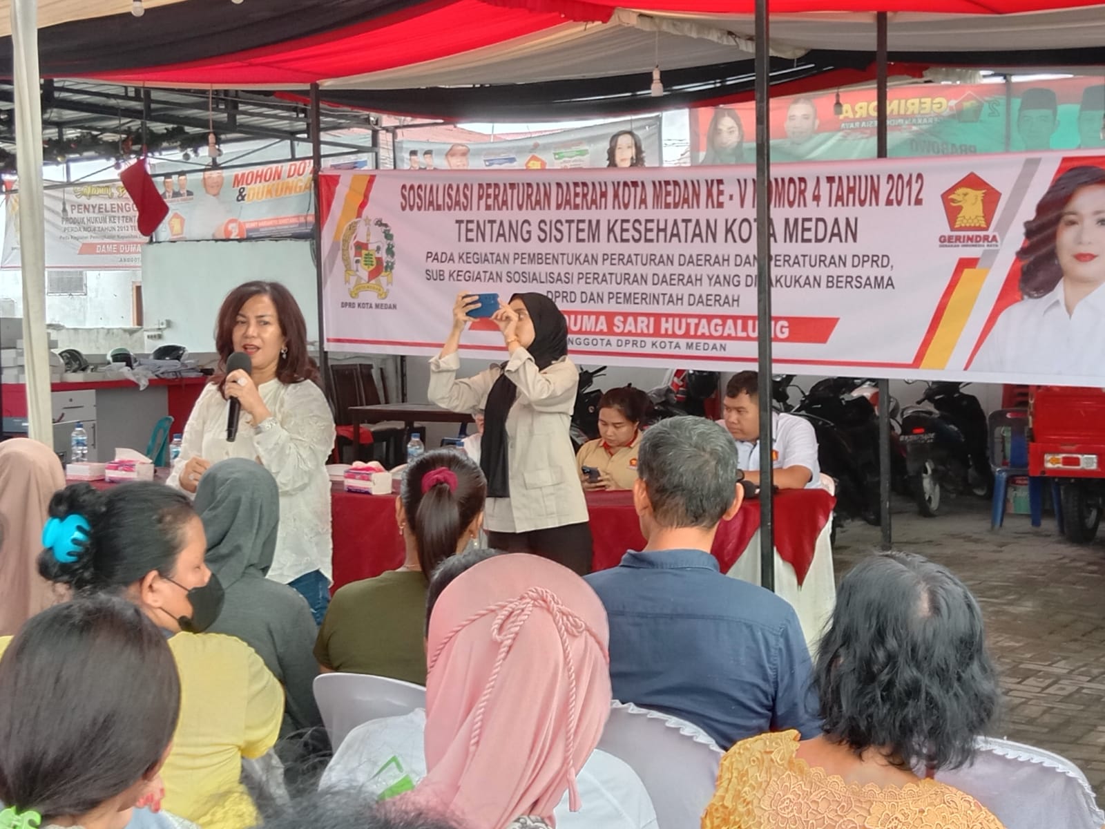 Laksanakan Sosperda, Duma Banyak Terima Keluhan Warga Helvetia Tentang Pelayanan Kesehatan dan Drainase