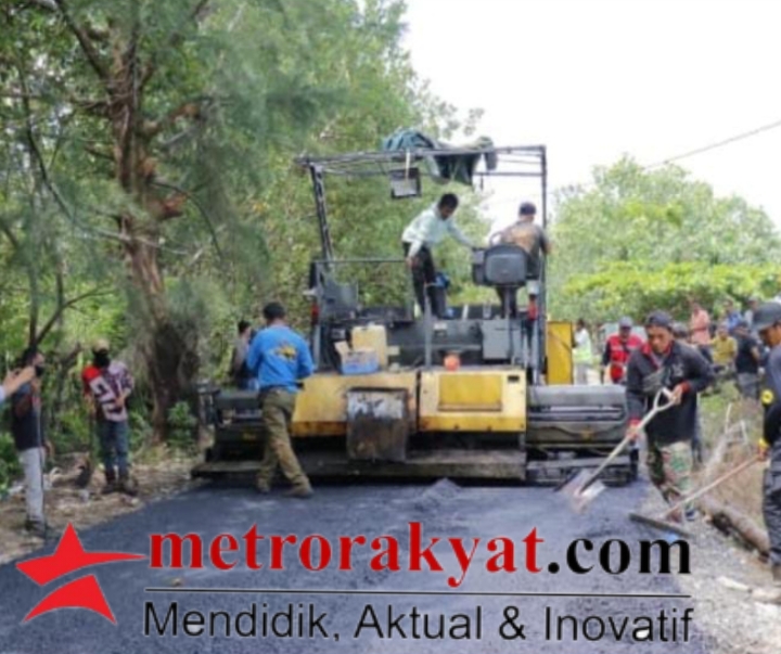 PUPR Aceh Barat di Apresiasi Wisatawa Bangun Jalan Aspal Menuju Pantai Lhok Bubon