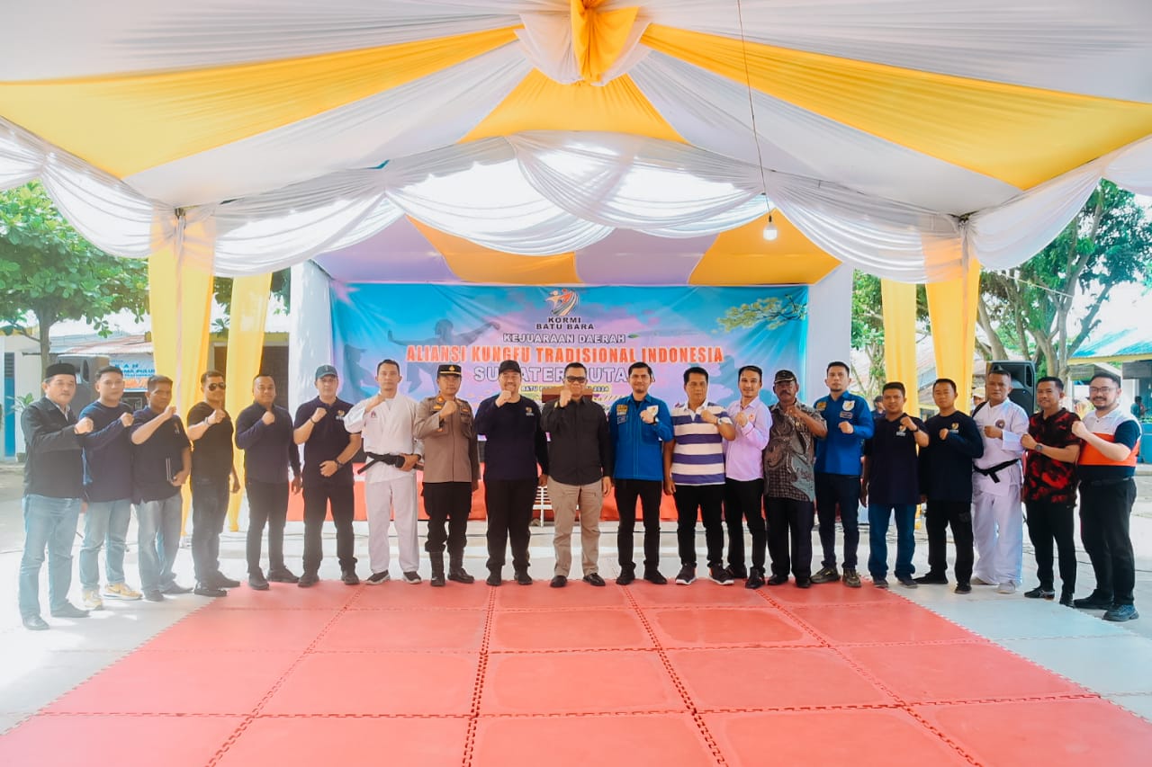 Pj. Bupati Buka Secara Resmi Kejurda AKTI Sumut Tahun 2024, Ajang Peningkatan Prestasi Olahraga Kungfu