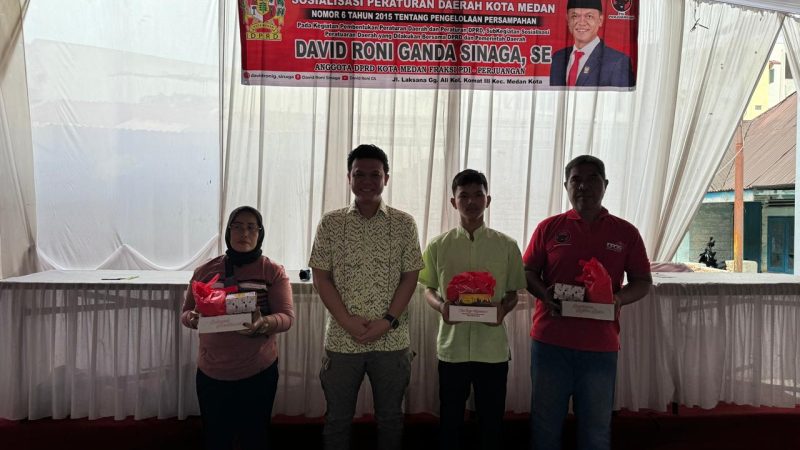 Dampak Penolakan Masyarakat Komat III Tentang Kenaikan Retribusi Sampah, David Roni Dukung Revisi Perda No.1 Tahun 2024 
