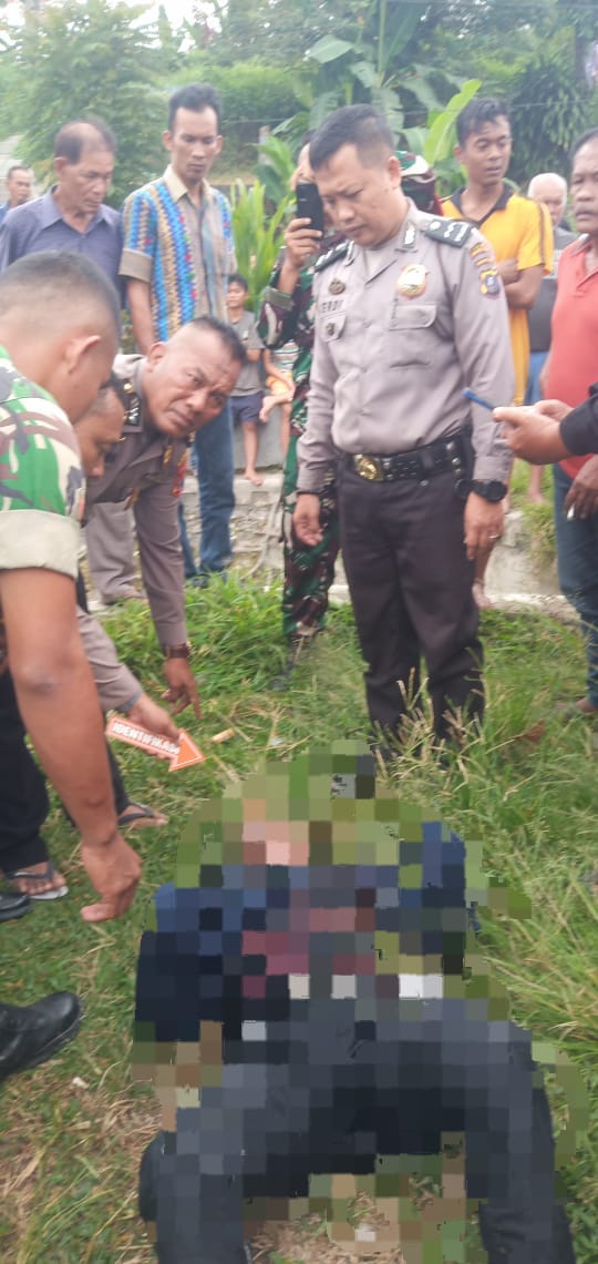 Polsek Siantar Marihat Evakuasi Jenajah Dua Remaja asal Asahan di Jalan Bahkora II Atas