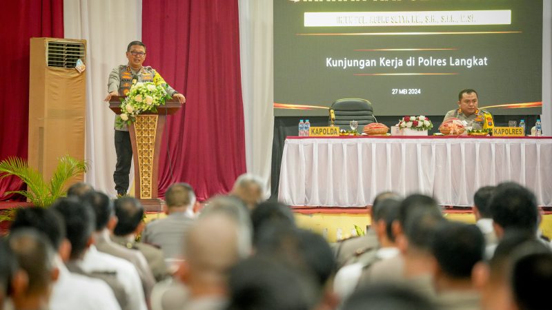 Motivasi Kapolda Sumut :Jadi Polisi Modern Bekerja Harus Smart