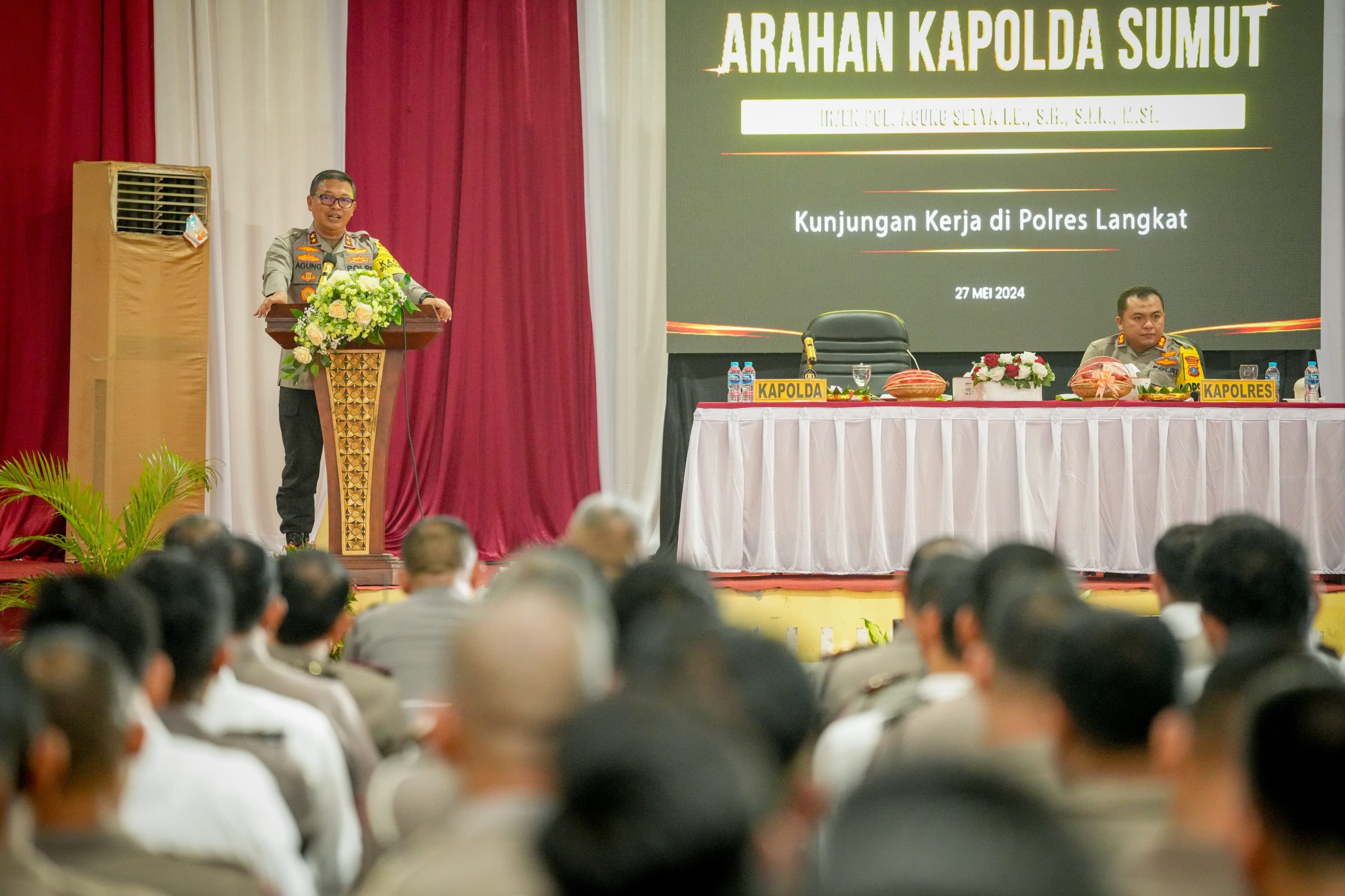Motivasi Kapolda Sumut :Jadi Polisi Modern Bekerja Harus Smart
