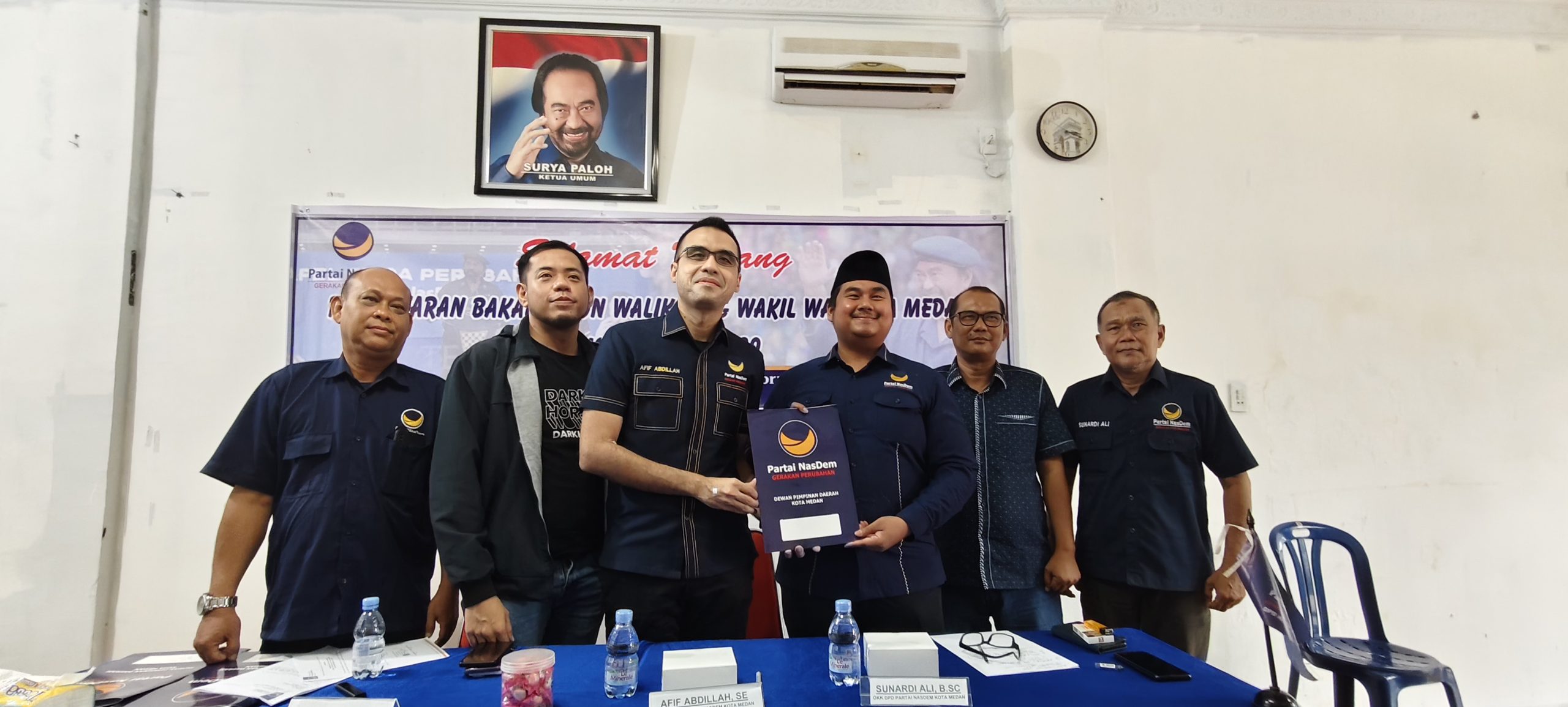 DPD Partai NasDem Kota Medan Buka Penjaringan Bacalon Walikota dan Wakil Walikota Medan Periode 2024-2029