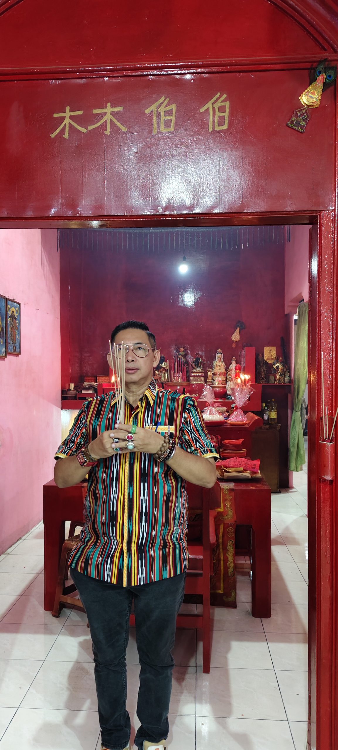 Wong Chun Sen Hadiri Undangan HUT Klenteng Lim Pekpek ke 20 Tahun