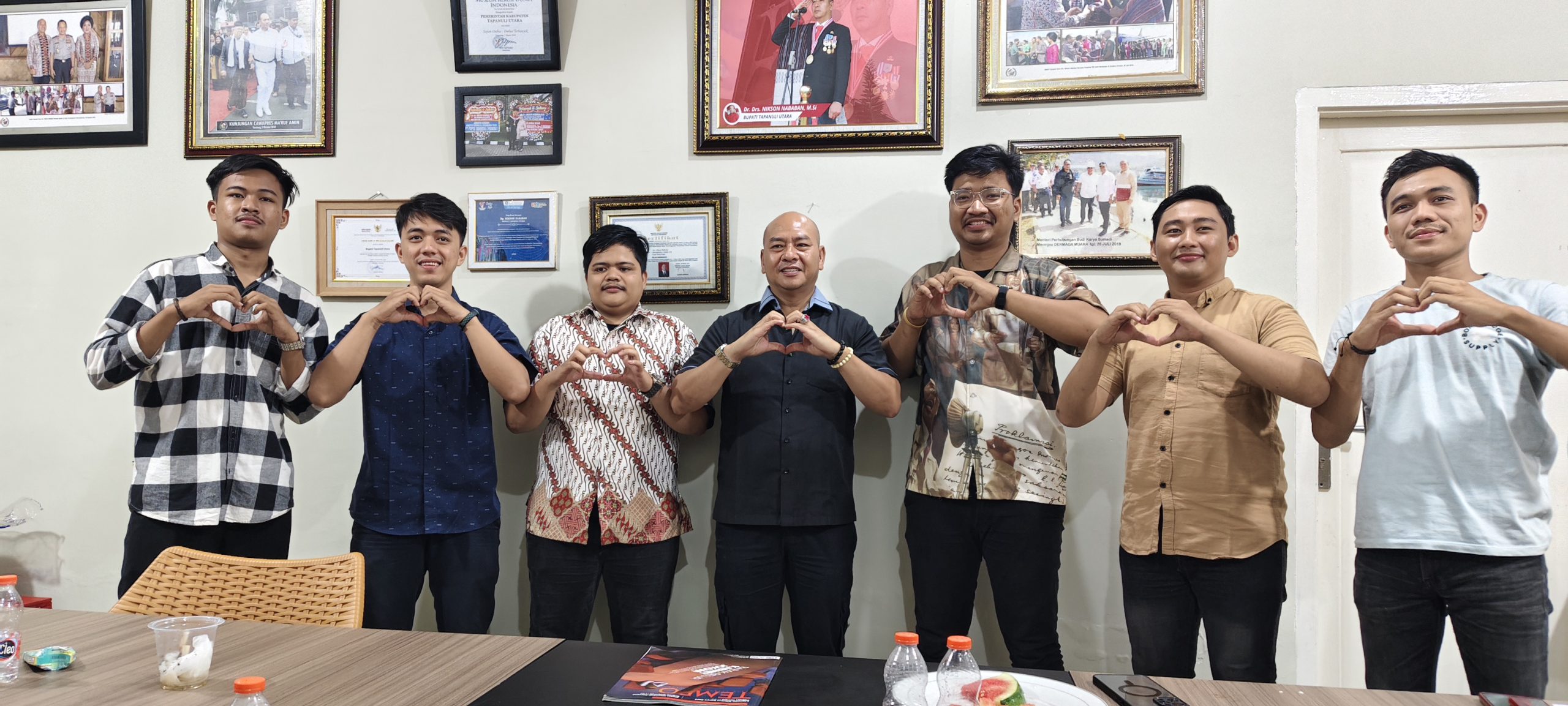 Inginkan Jadi Sumut 1, Aliansi Pemuda Islam Sumut Sambangi Kediaman Nikson Nababan 