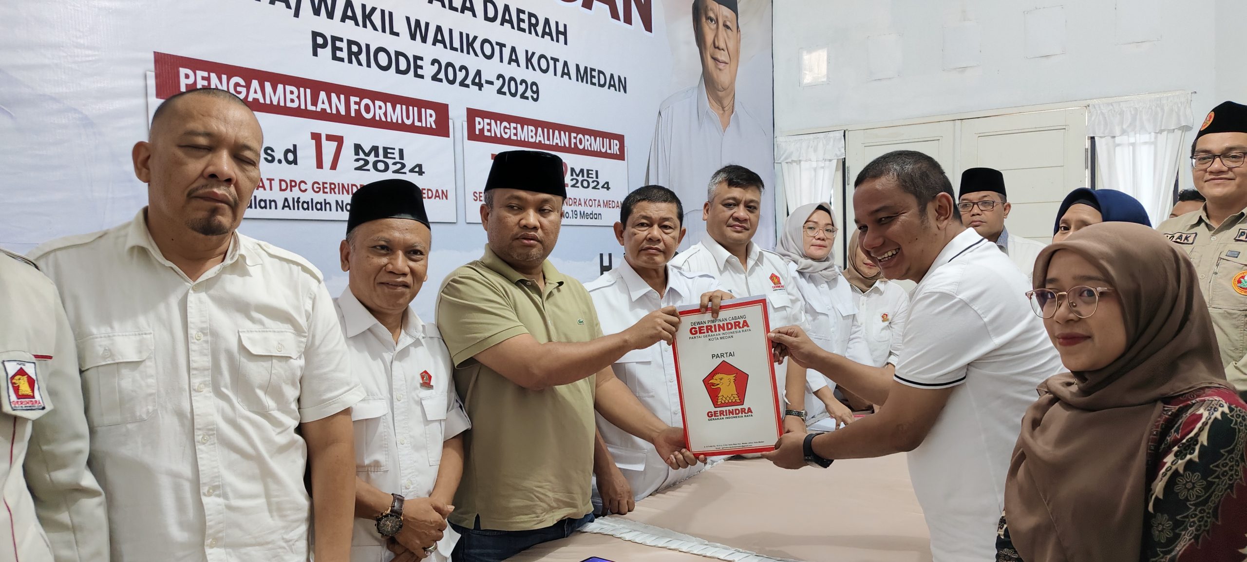 Gerindra dan Nasdem Berpeluang Koalisi Dukung Bakhtiar jadi Wali Kota Medan