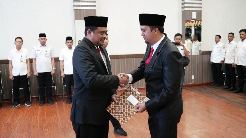 Lantik Direktur Utama PUD Pembangunan Kota Medan, Wali Kota Medan: Bersihkan Semua Tindakan Yang Dapat Merugikan Perusahaan