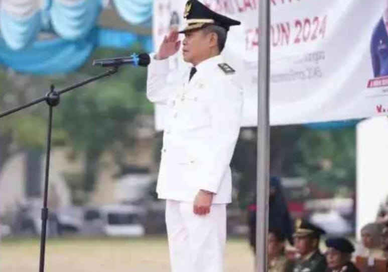 Peringatan Hari Lahir Pancasila 2024, Wabup Ogan Ilir Pimpin Upacara Di Tanjung Senai